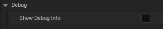 Debug Settings Configuration